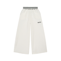 Striped Waist Wide Leg Pants