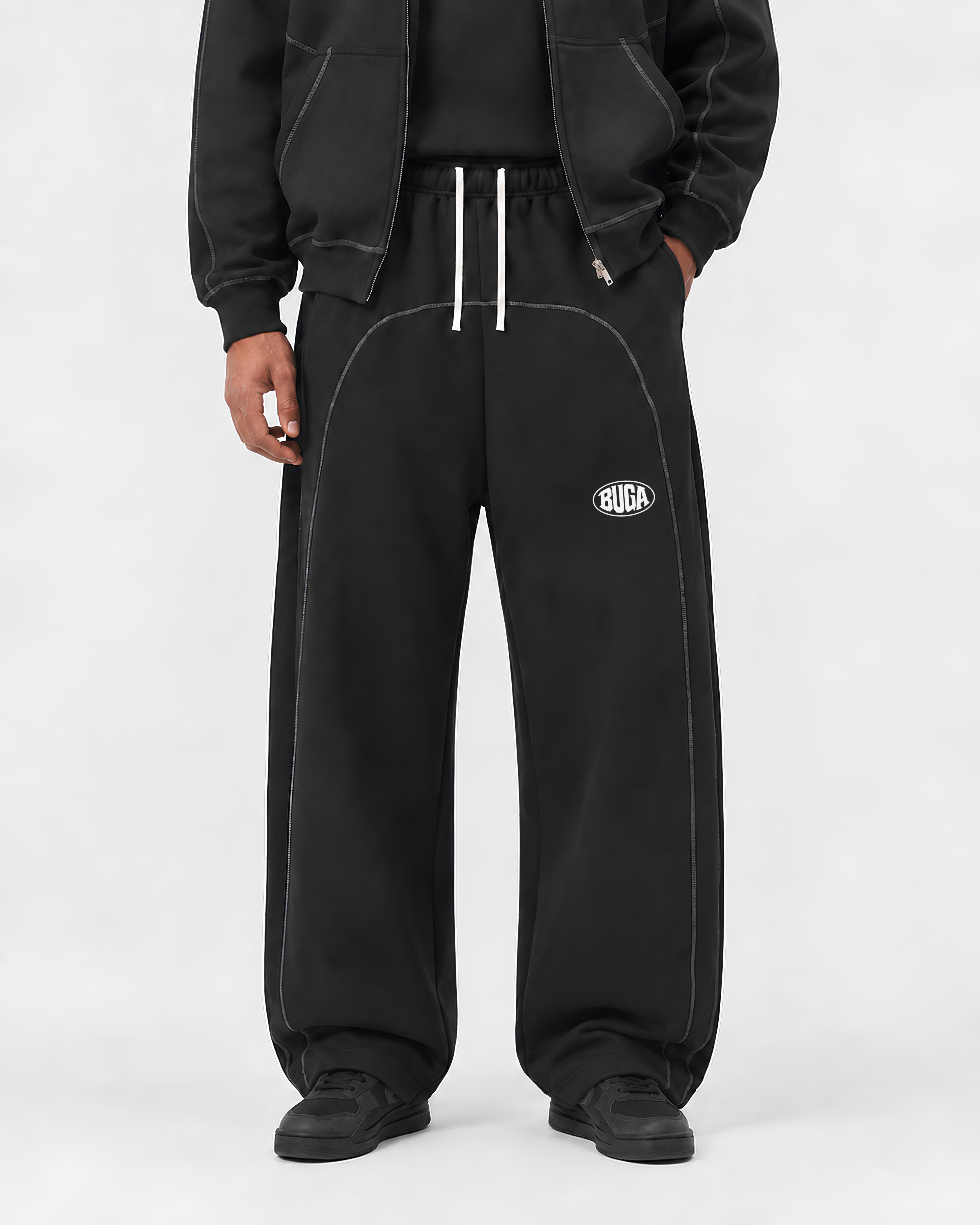BUGA SIGNATURE PANEL PANTS