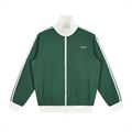 Contrast Side Stripe Fleece Track Jacket