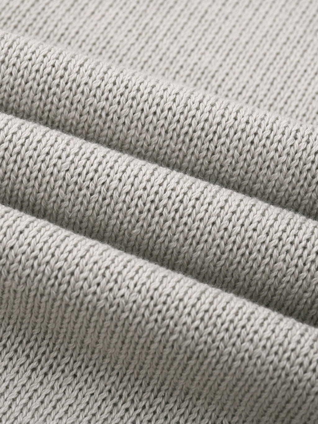 BUGA Eroded Sweater – Mineral Ash heavyweight cotton product mockup