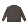 Vintage Washed Hand-Frayed Sweater