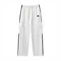 Side Stripe Straight-Leg Pants